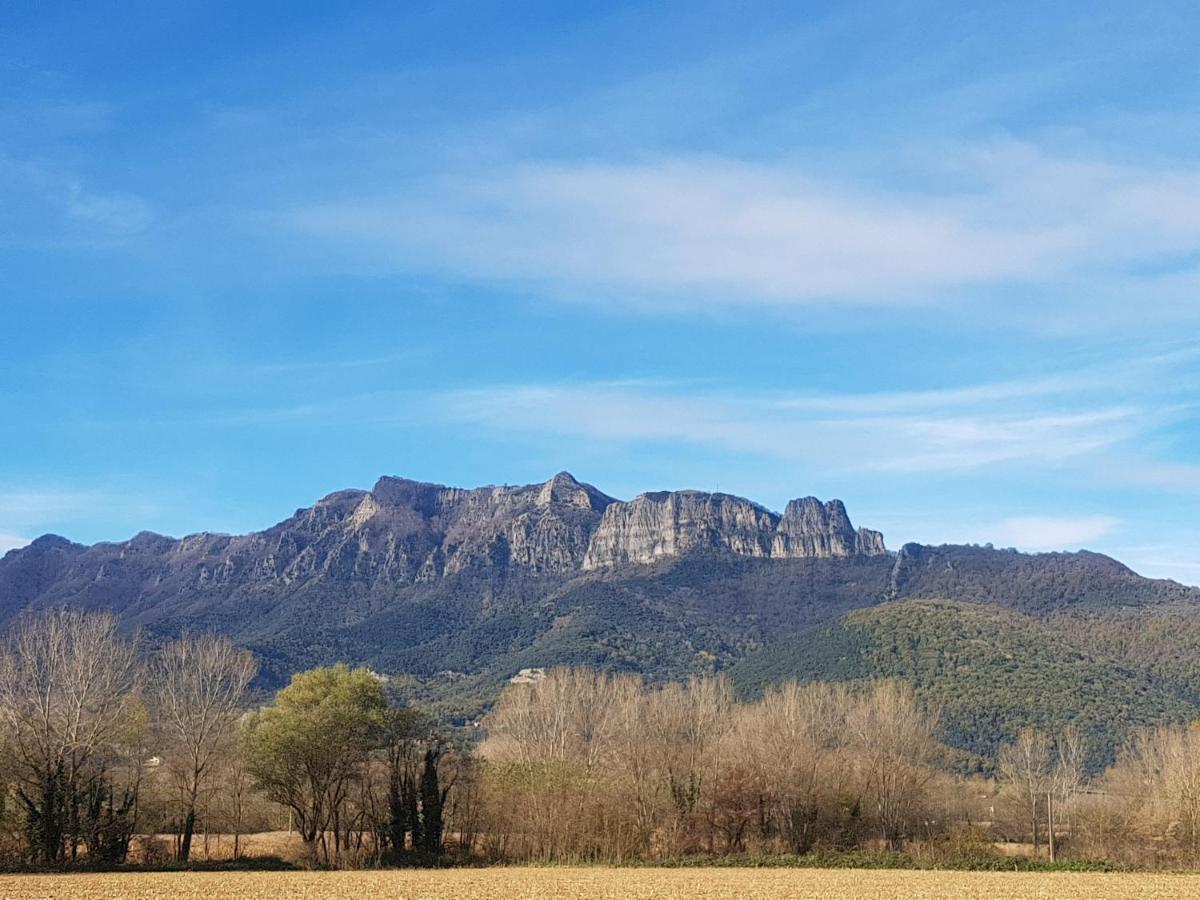 Santuari De La Salut De Sant Feliu De Pallerols Bagian luar foto