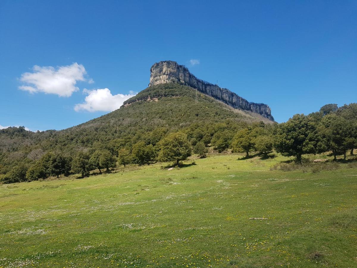 Santuari De La Salut De Sant Feliu De Pallerols Bagian luar foto