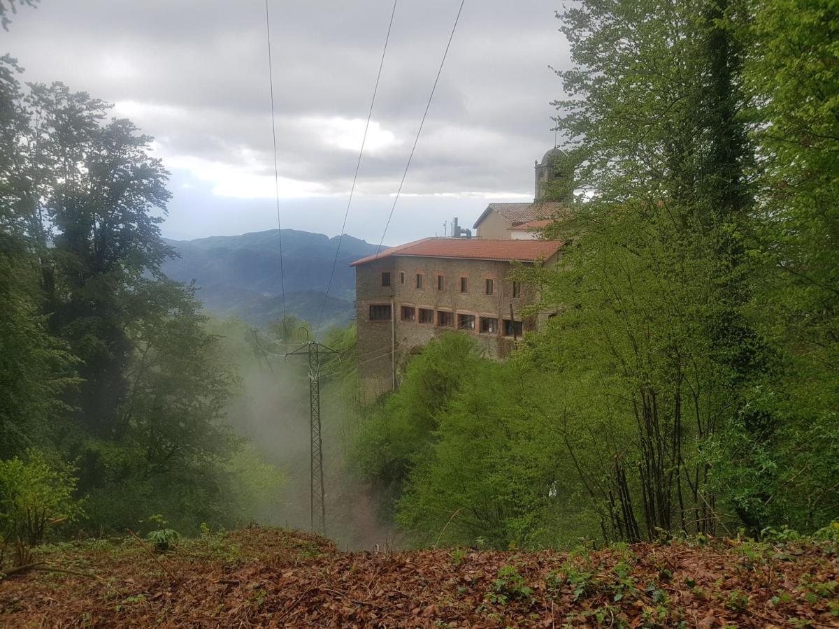 Santuari De La Salut De Sant Feliu De Pallerols Bagian luar foto